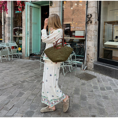 Ensemble Jurra Broderie de fleurs