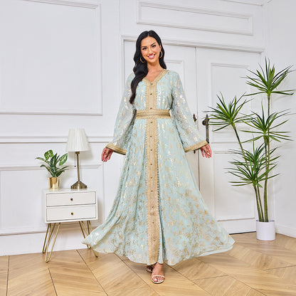 Caftan Zohra  Élégance Florale