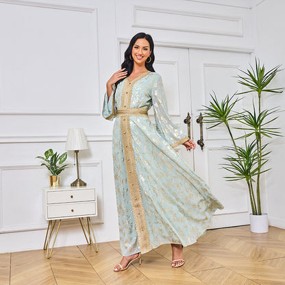 Caftan Zohra  Élégance Florale