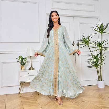 Caftan Zohra  Élégance Florale