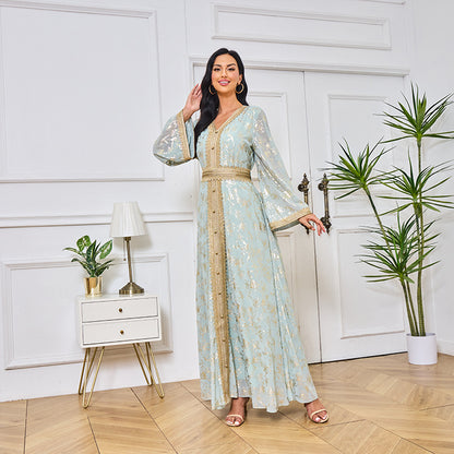 Caftan Zohra  Élégance Florale