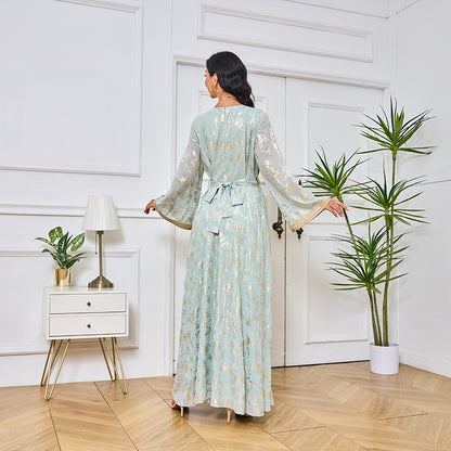 Caftan Zohra  Élégance Florale