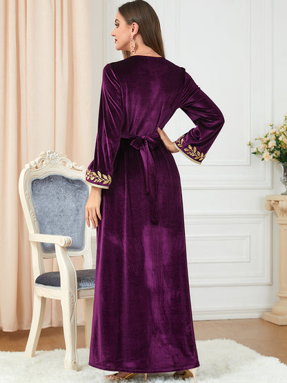 Caftan Mekness Marocain en Velours